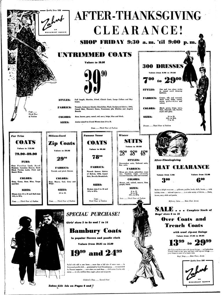 Zahn's Department Store, 500-508 Main St. (Monument Square), Racine